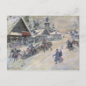 Een Festive Walk, Rusland Briefkaart (Voorkant)