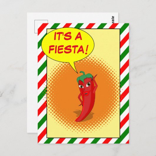 Een Fiesta Briefkaart (Voorkant / Achterkant)