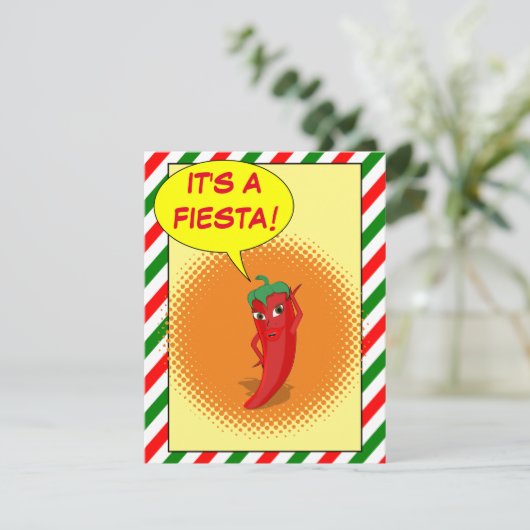 Een Fiesta Kaart (Staand voorkant)