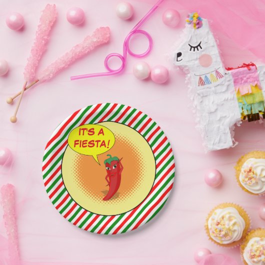Een Fiesta Papieren Bordje (Feest)