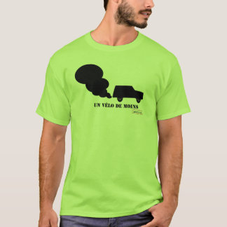Een fiets van minder dan t-shirt