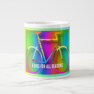 Een fiets voor alle seizoenen grote koffiekop