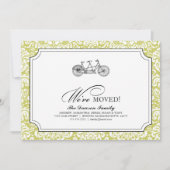 een fiets voor twee gebouwd {wij hebben bewogen} aankondiging (Voorkant)