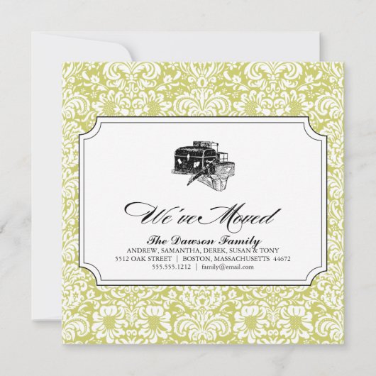 een fiets voor twee gebouwd {wij hebben bewogen} aankondiging (Voorkant)