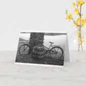 Een fiets voor Twee wordt gebouwd die Kaart (Gele Bloem)