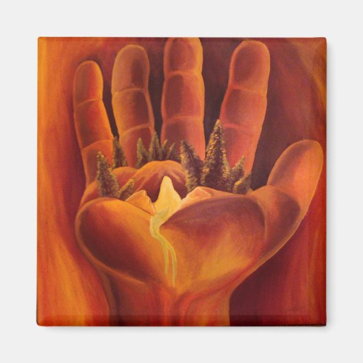 Een fijne balans magneet (Voorkant)