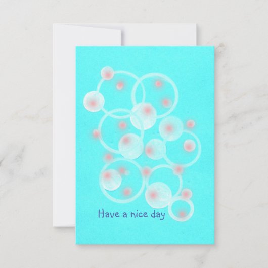 Een fijne dag bedankkaart (Voorkant)