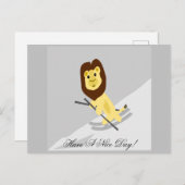 Een fijne dag briefkaart (Voorkant / Achterkant)