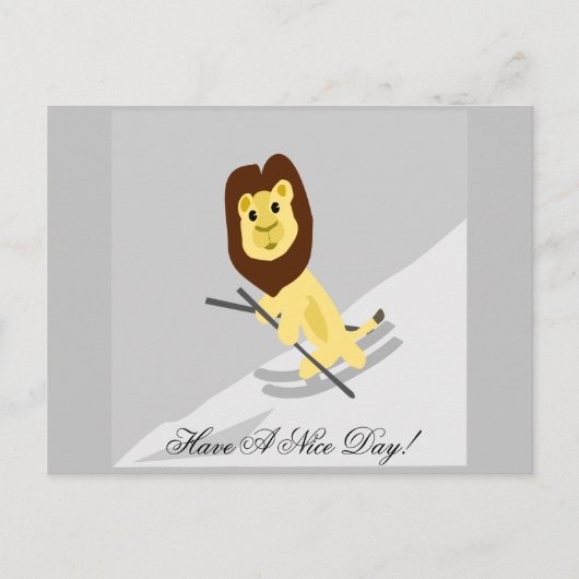 Een fijne dag briefkaart (Voorkant)