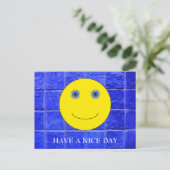 Een fijne dag briefkaart (Staand voorkant)