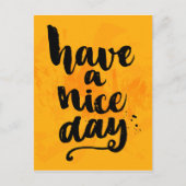 Een fijne dag briefkaart (Voorkant)