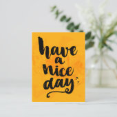 Een fijne dag briefkaart (Staand voorkant)