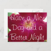 Een fijne dag briefkaart (Voorkant / Achterkant)