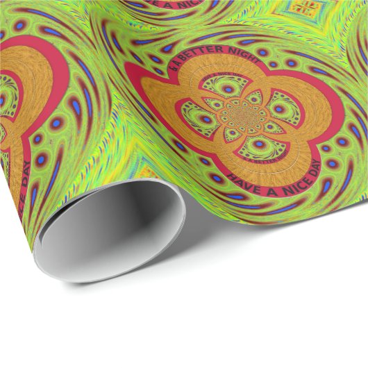 Een fijne dag cadeaupapier (Rol Hoek)