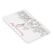 Een fijne dag/een fijne bunny magneet (Rechterzijde)