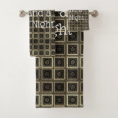 Een fijne dag en een betere nacht bad handdoek (Insitu)