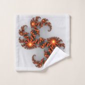 Een fijne dag en een betere nacht fractal bad handdoek (Wasdoekje)