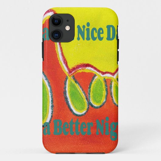 Een fijne dag en een betere nacht met dankbaarheid Case-Mate iPhone case (Achterkant)