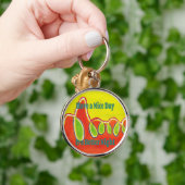 Een fijne dag en een betere nacht met dankbaarheid sleutelhanger (Hand)