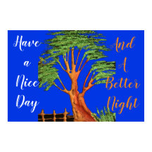 Een fijne dag en een betere nacht