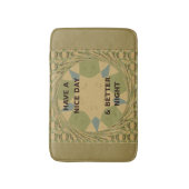 Een fijne dag en een betere nachtelijke badmat (Voorkant Verticaal)