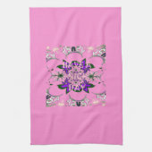 Een fijne dag en een betere nachtkeukenhanddoeken theedoek (Verticaal)