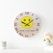 Een fijne dag grote klok (Huis)