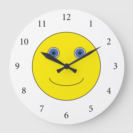 Een fijne dag grote klok (Voorkant)