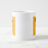 Een fijne dag grote koffiekop (Voorkant)