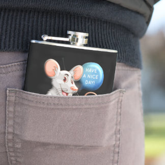 Een fijne dag heupfles