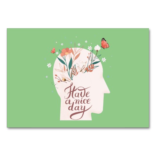 Een fijne dag kaart (Voorkant)