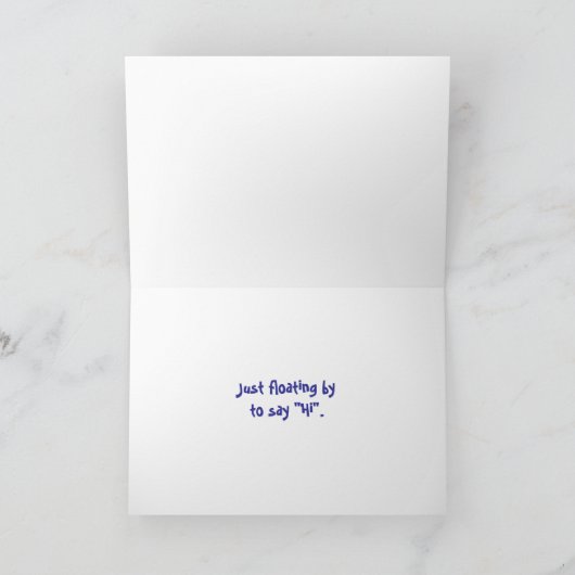 Een fijne dag kaart (Binnen)