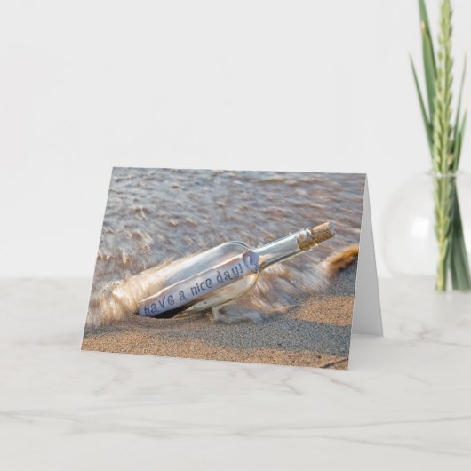 Een fijne dag kaart (Voorkant)