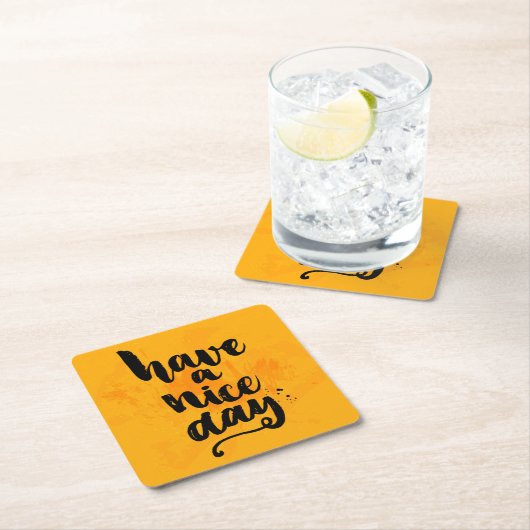 Een fijne dag kartonnen onderzetters (Insitu)