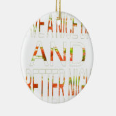 Een fijne dag keramisch ornament (Rechts)