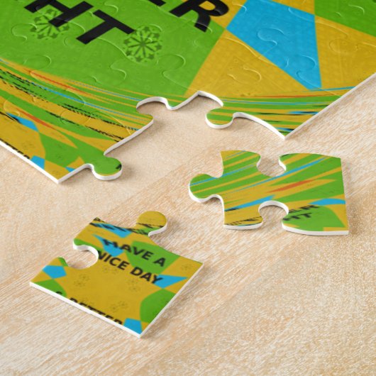 Een fijne dag legpuzzel (Zijkant)