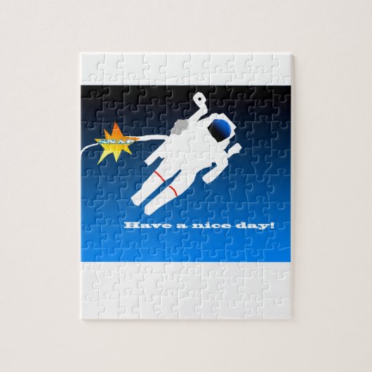 Een fijne dag legpuzzel (Verticaal)