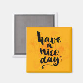 Een fijne dag magneet (Voorkant / Achterkant)