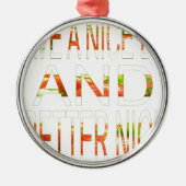 Een fijne dag metalen ornament (Voorkant)