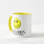 Een fijne dag mok (Voorkant links)