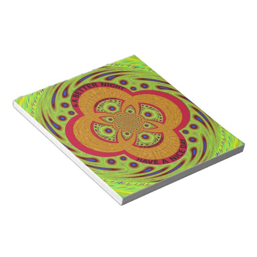 Een fijne dag notitieblok (Schuin)