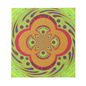 Een fijne dag notitieblok (Voorkant)