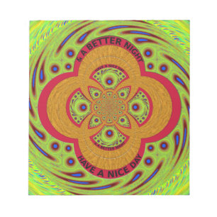 Een fijne dag notitieblok