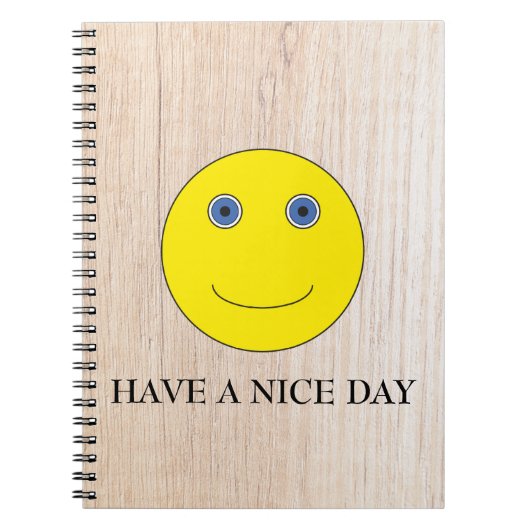 Een fijne dag notitieboek (Voorkant)
