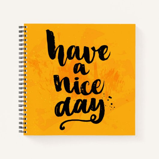 Een fijne dag notitieboek (Voorkant)