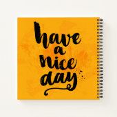 Een fijne dag notitieboek (Achterkant)
