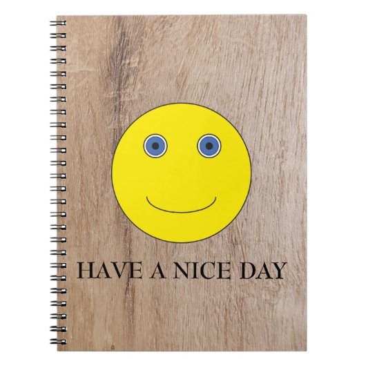 Een fijne dag notitieboek (Voorkant)