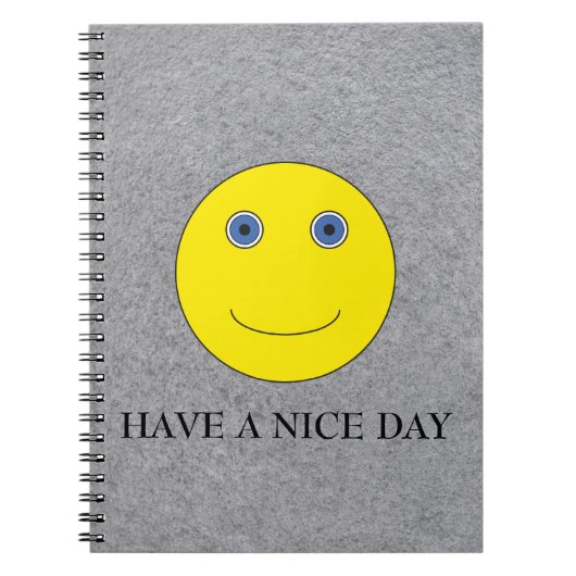 Een fijne dag notitieboek (Voorkant)