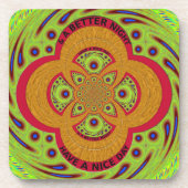 Een fijne dag onderzetter (Voorkant)