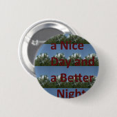 Een fijne dag.png ronde button 5,7 cm (Voorkant /achterkant)